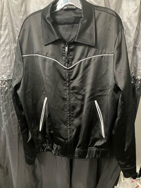 Unisex ZARA Zip Up Jacket Size: X-Large